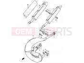 SUZUKI RM250 T (1996) (E02,E04,E24) 8 - MUFFLER