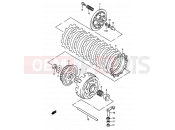 SUZUKI RM250 T (1996) (E02,E04,E24) 10 - CLUTCH
