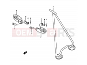 SUZUKI RM250 T (1996) (E02,E04,E24) 17 - STAND - FOOTREST