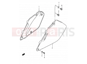 SUZUKI RM250 T (1996) (E02,E04,E24) 21 - FRAME COVER