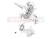 SUZUKI RM250 T (1996) (E02,E04,E24) 30 - FRONT WHEEL (MODEL T)