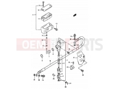 SUZUKI RM250 T (1996) (E02,E04,E24) 38 - REAR MASTER CYLINDER