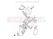 SUZUKI RM250 V (1997) (E02,E04,E24) 7 - AIR CLEANER