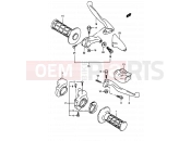 SUZUKI RM250 Y (2000) (E02,E04,E24) 24 - HANDLE LEVER