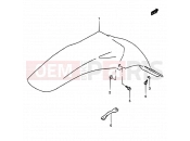 SUZUKI RM250 Y (2000) (E02,E04,E24) 25 - REAR FENDER