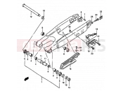SUZUKI RM250 Y (2000) (E02,E04,E24) 33D - REAR SWINGING ARM (MODEL Y)