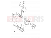 SUZUKI RM250 K1 (2001) (E02,E04,E24) 5 - CRANKSHAFT