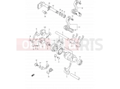 SUZUKI RM250 K1 (2001) (E02,E04,E24) 12 - GEAR SHIFTING
