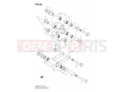 SUZUKI RM250 K7 (2007) (E19) 36 - REAR CUSHION LEVER