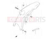 SUZUKI RM250 K1 (2001) (E03,E28) 25 - REAR FENDER (MODEL K1)
