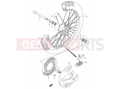 SUZUKI RM250 K2 (2002) (E03,E28) 30 - FRONT WHEEL (MODEL K1/K2/K3/K4)