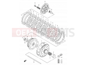 SUZUKI RM250 K3 (2003) (E03,E28) 10A - CLUTCH (MODEL K3/K4/K5)