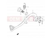 SUZUKI RM250 K3 (2003) (E03,E28) 18 - REAR BRAKE
