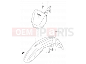 SUZUKI RM250 K3 (2003) (E03,E28) 22 - FRONT FENDER (MODEL K1/K2/K3)