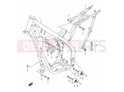 SUZUKI RM250 K5 (2005) (E03,E28) 16A - FRAME (MODEL K2/K3/K4/K5/K6)