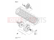SUZUKI RM250 K7 (2007) (E03,E28,E33) 11 - CLUTCH
