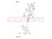 SUZUKI RM250 K7 (2007) (E03,E28,E33) 30 - STEERING STEM