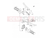 SUZUKI RM250 K (1989) (E03,E28,E33) 27A - HANDLE SWITCH (MODEL N)