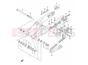 SUZUKI RM250 K (1989) (E03,E28,E33) 31 - REAR SWINGING ARM (MODEL K/L)