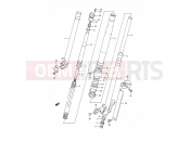 SUZUKI RM250 K (1989) (E03,E28,E33) 22B - FRONT DAMPER (MODEL M)
