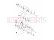 SUZUKI RM250 K (1989) (E03,E28,E33) 33C - CUSHION LEVER (MODEL N)