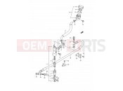 SUZUKI RM250 K (1989) (E03,E28,E33) 37B - REAR MASTER CYLINDER (MODEL M/N)