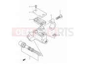 SUZUKI RM250 L (1990) (E03,E28,E33) 30 - FRONT MASTER CYLINDER (MODEL K/L/M)