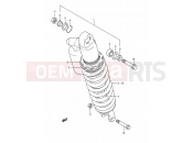 SUZUKI RM250 L (1990) (E03,E28,E33) 32A - SHOCK ABSORBER (MODEL L)