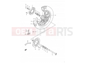 SUZUKI RM250 L (1990) (E03,E28,E33) 35 - REAR WHEEL (MODEL K)