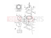 SUZUKI RM250 N (1992) (E03,E28,E33) 1A - CYLINDER (MODEL M/N)