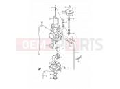 SUZUKI RM250 N (1992) (E03,E28,E33) 6 - CARBURETOR
