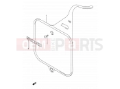 SUZUKI RM250 N (1992) (E03,E28,E33) 38A - FRONT NUMBER PLATE (MODEL N)