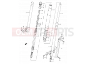 SUZUKI RM250 N (1992) (E03,E28,E33) 22A - FRONT DAMPER (MODEL L)