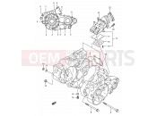 SUZUKI RM250 P (1993) (E03,E28,E33) 3 - CRANKCASE (MODEL P)