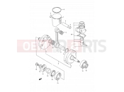 SUZUKI RM250 P (1993) (E03,E28,E33) 5 - CRANKSHAFT (MODEL P)