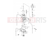 SUZUKI RM250 P (1993) (E03,E28,E33) 6 - CARBURETOR
