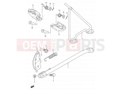 SUZUKI RM250 P (1993) (E03,E28,E33) 17 - STAND - FOOTREST