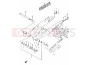 SUZUKI RM250 P (1993) (E03,E28,E33) 29 - REAR SWINGING ARM