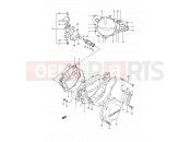 SUZUKI RM250 S (1995) (E03,E28,E33) 4A - CRANKCASE COVER (MODEL R/S)