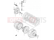 SUZUKI RM250 S (1995) (E03,E28,E33) 10A - CLUTCH (MODEL R/S)