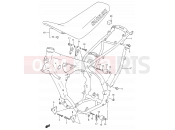 SUZUKI RM250 S (1995) (E03,E28,E33) 16A - FRAME - SEAT (MODEL R/S)