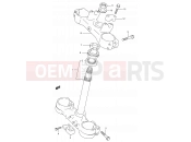 SUZUKI RM250 S (1995) (E03,E28,E33) 22 - STEERING STEM