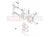 SUZUKI RM250 S (1995) (E03,E28,E33) 27A - FRONT CALIPER (MODEL S)