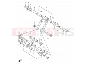 SUZUKI RM250 V (1997) (E02) 35 - REAR CUSHION LEVER (MODEL T/V)