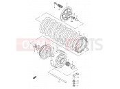 SUZUKI RM250 W (1998) (E02) 10 - CLUTCH