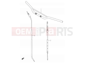 SUZUKI RM250 X (1999) (E02) 23 - HANDLEBAR