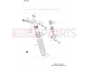 SUZUKI RM250 X (1999) (E02) 34C - SHOCK ABSORBER (MODEL X)