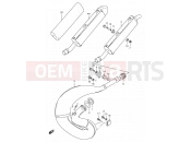 SUZUKI RM250 Y (2000) (E02) 8 - MUFFLER