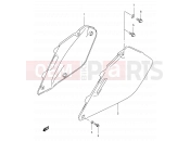 SUZUKI RM250 Y (2000) (E02) 21 - FRAME COVER