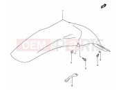 SUZUKI RM250 Y (2000) (E02) 25 - REAR FENDER